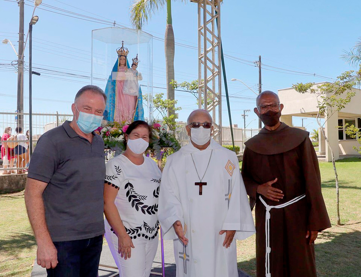  Governador acompanha visita da imagem de Nossa Senhora da Penha ao Hospital Dr. Jayme