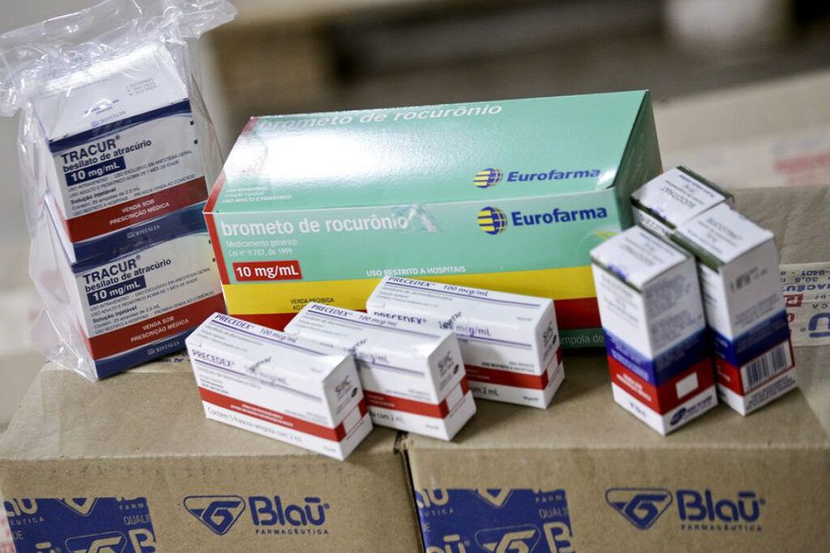  Estados vão receber medicamentos para intubação