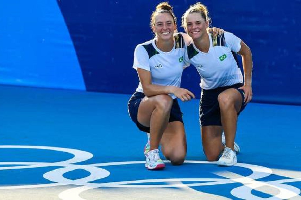  Brasil é bronze no tênis mas duplas femininas