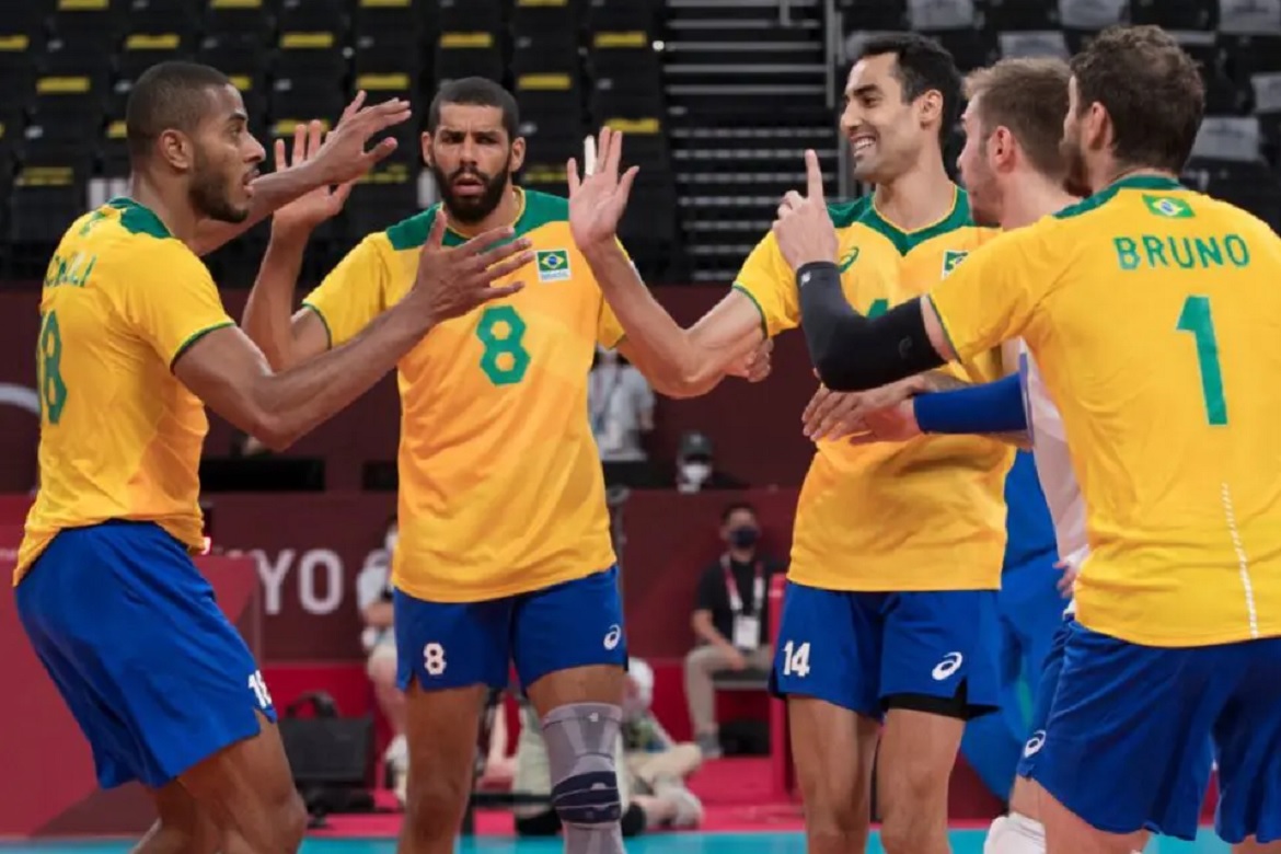  Vôlei: Brasil vence Argentina de virada, em duelo emocionante