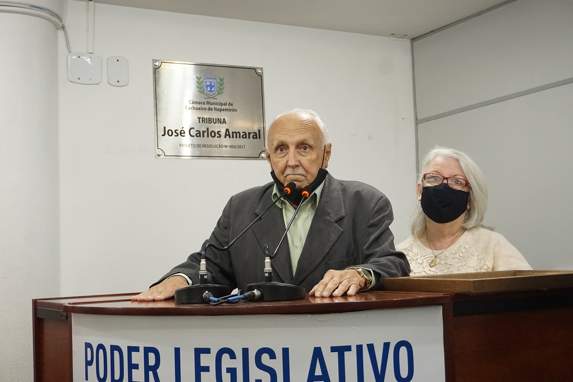  Ex-vereador José Carlos Amaral recebe título de Cachoeirense Presente