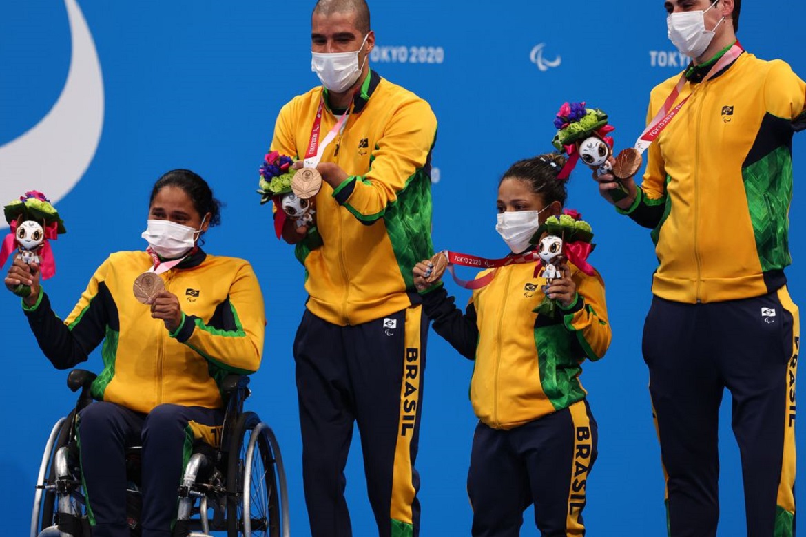  Brasil fatura mais medalhas nos Jogos Paralímpicos de Tóquio