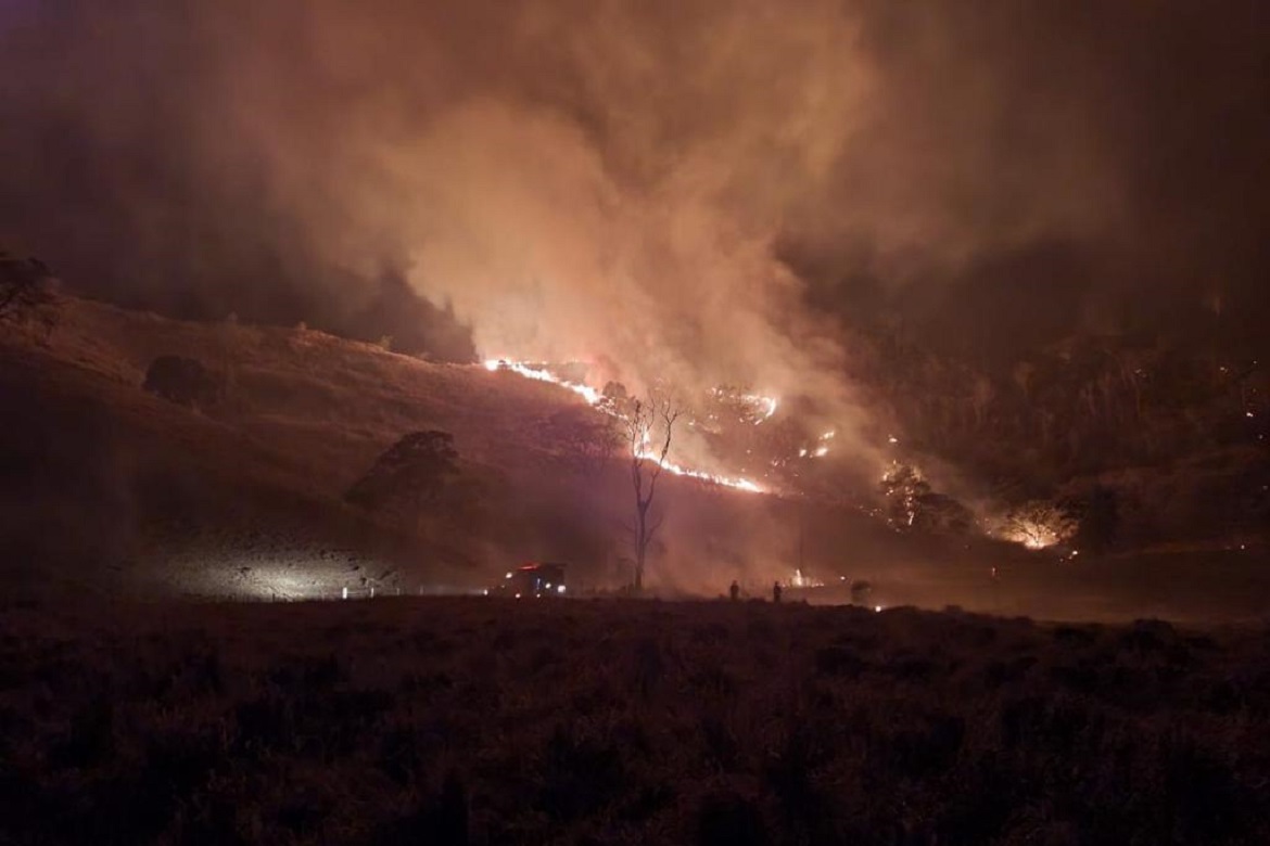  Incêndio em vegetação é registrado em Coutinho