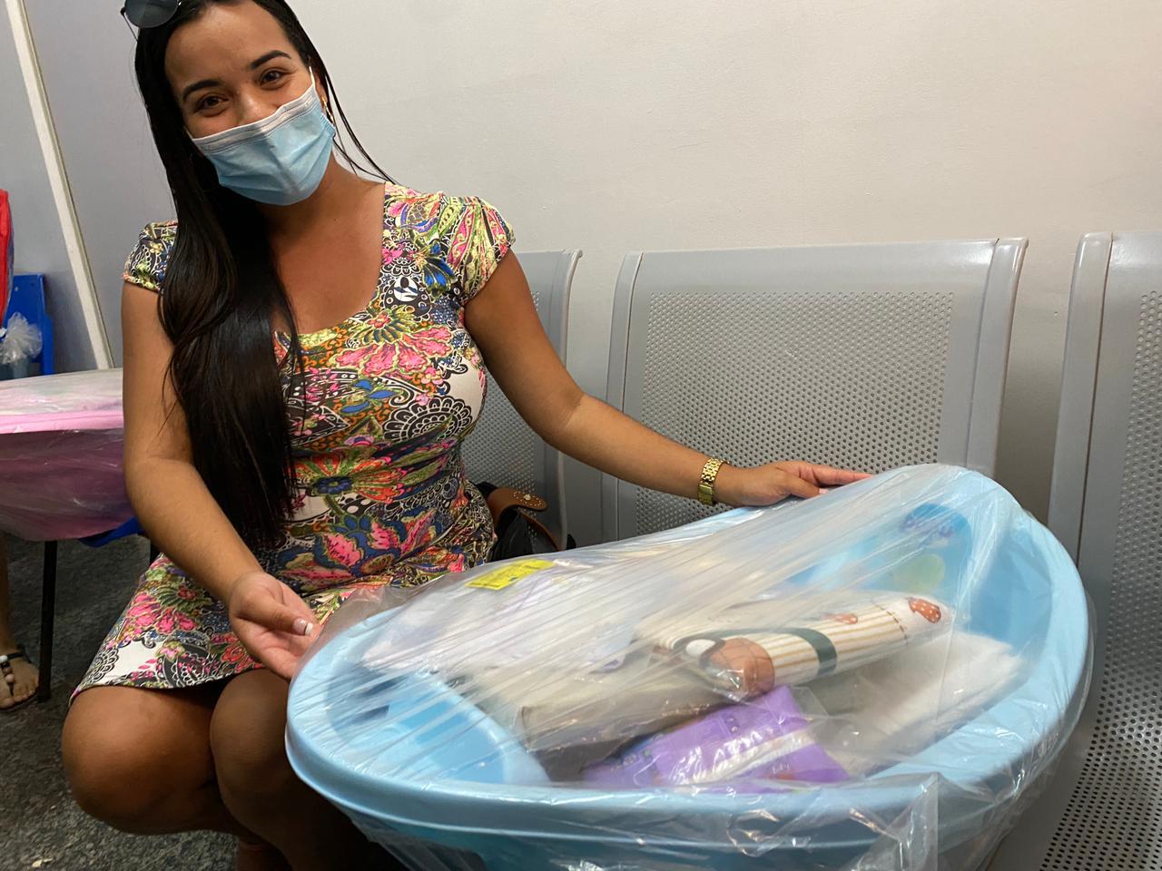  Gestantes ganham kits para bebê e ensaio fotográfico no Hospital Menino Jesus