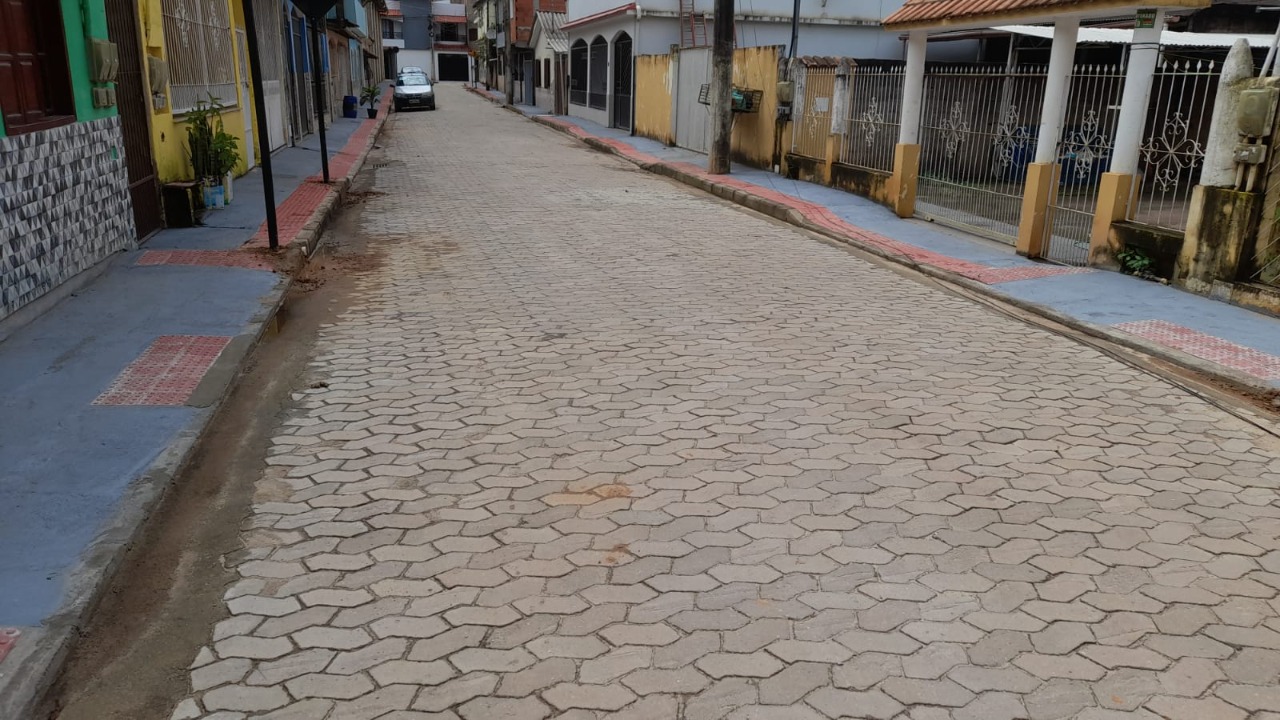  Novas Pavimentações no Bairro Novo Horizonte estão finalizadas