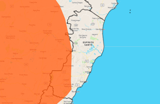  Alerta de Perigo emitido pelo INMET nessa sexta-feira