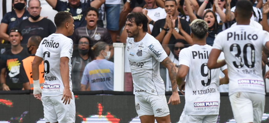  Com gols de Marcos Guilherme e Ricardo Goulart, Santos FC vence o Ituano na Vila Belmiro