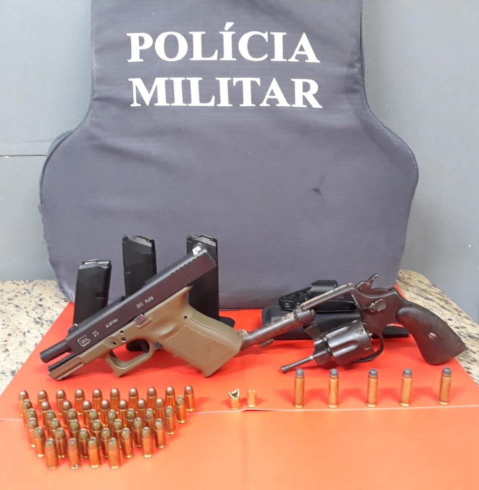  Policiais militares prendem homem por tentativa de homicídio, apreendem armas e drogas e recuperam veículos no Sul do estado