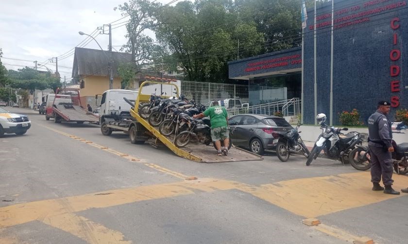  Polícia Militar realiza operação de trânsito em Cachoeiro de Itapemirim