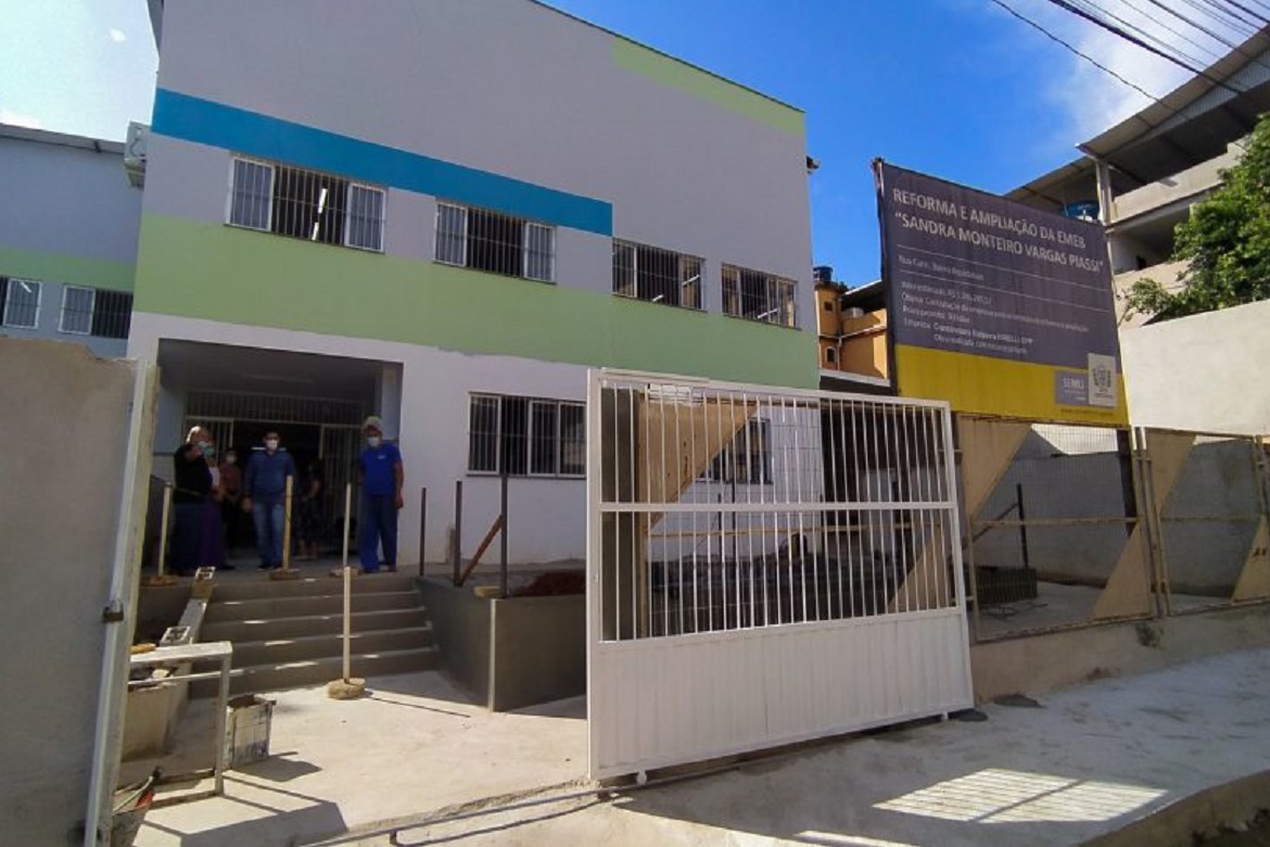  Sete escolas municipais de Cachoeiro serão contempladas com reforma