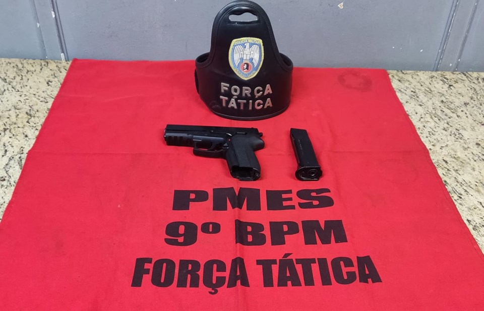  Policiais apreendem arma e drogas, recapturam fugitivo da justiça e recuperam veículo no Sul do estado