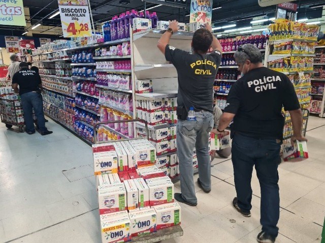  Decon recolhe lotes de sabão em pó falsificado em supermercados da Grande Vitória