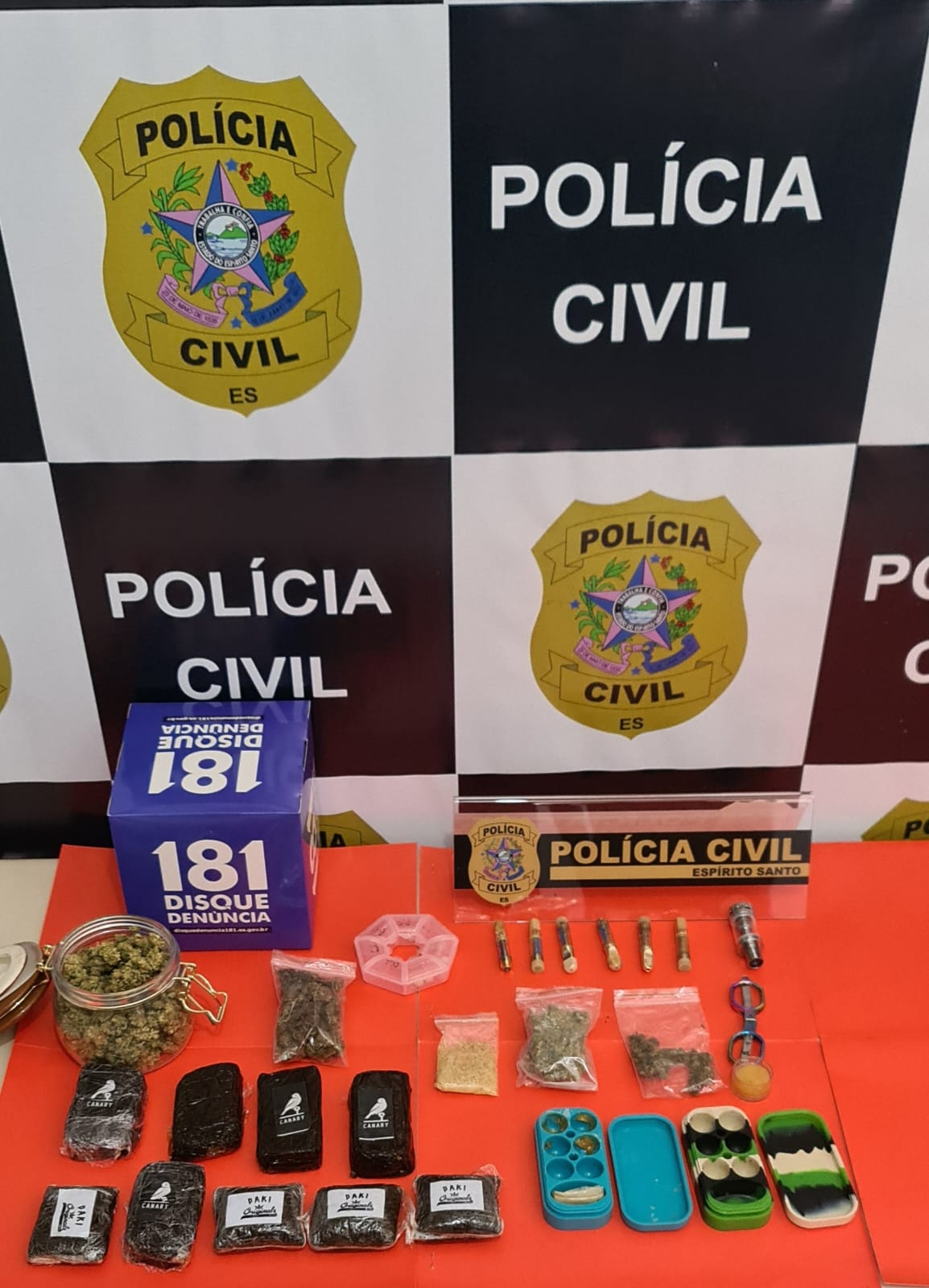  Operação “PRODIGUS” apura crimes de tráfico de drogas “elitizadas”, como ecstasy e haxixe, no sul do estado