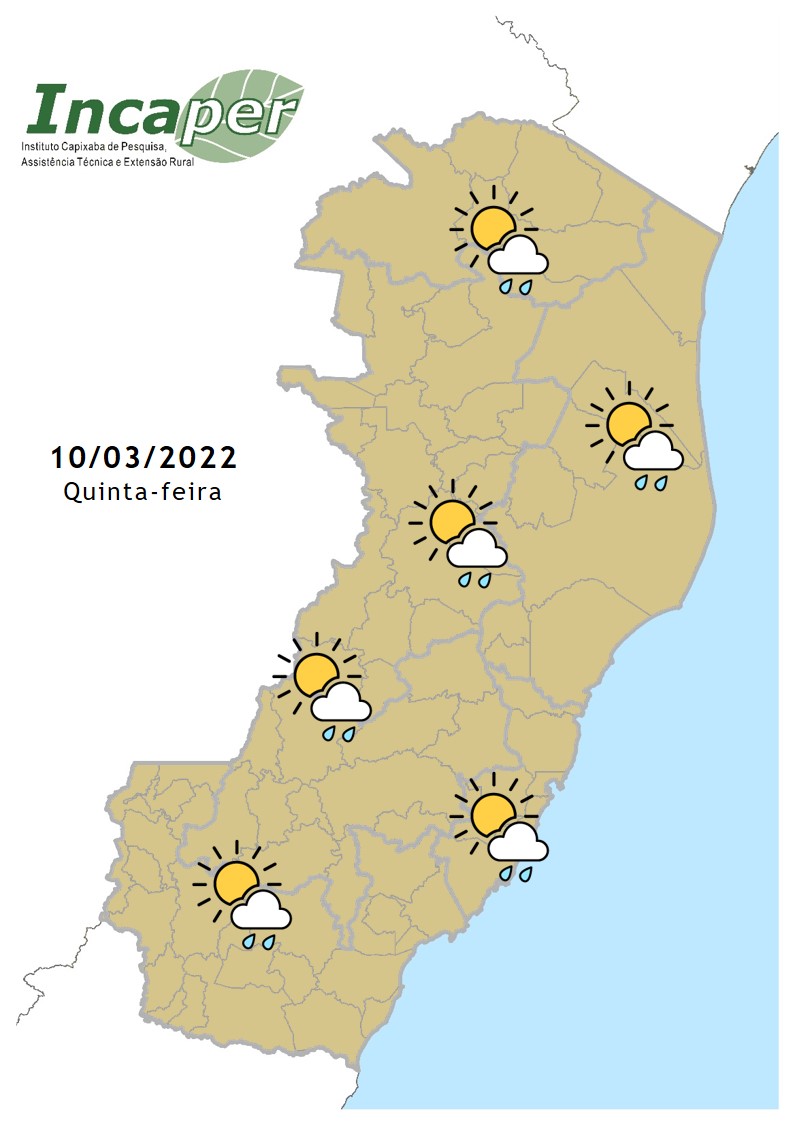  Previsão do tempo para essa quinta (10)