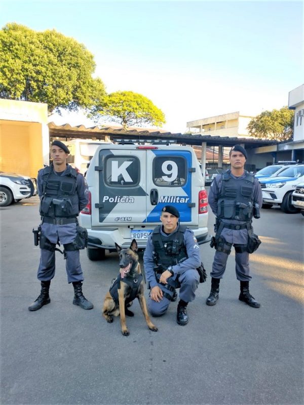  4º BPM dá boas-vindas ao Hunter, novo cão policial do K9