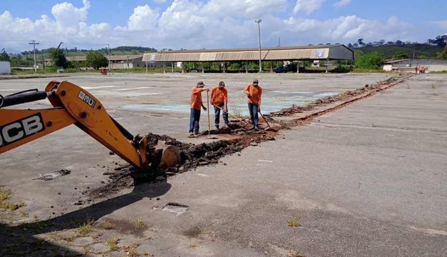  Começa preparação para obra do centro de eventos de Cachoeiro