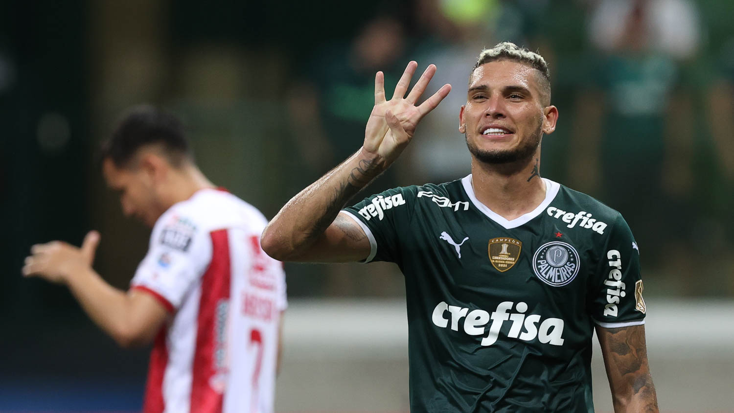  Libertadores: Palmeiras toma susto, mas atropela Independiente Petrolero por 8×1