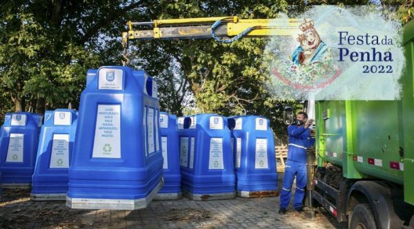  ​Festa da Penha terá educação ambiental e pontos de coleta seletiva