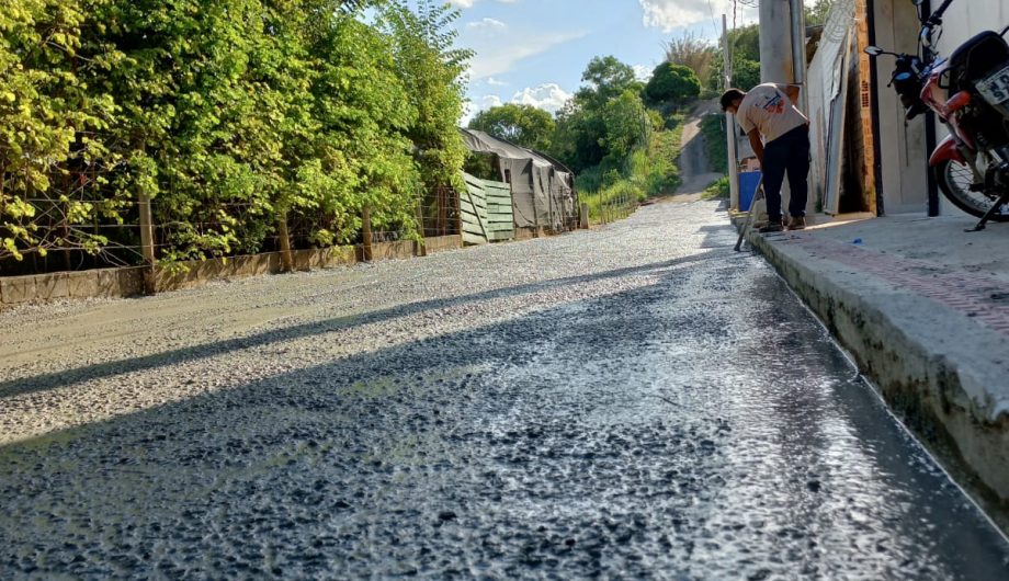  Dez ruas já receberam pavimentação com concreto neste ano