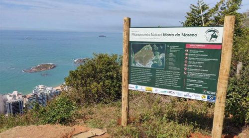  Placas informativas são instaladas no Mona – Morro do Moreno