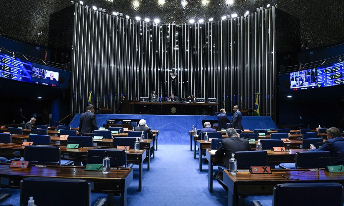  Senado aprova MP com piso permanente de R$ 400 para Auxílio Brasil