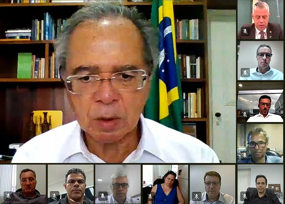  Empresários do setor de rochas participam de audiência com o Ministro Paulo Guedes