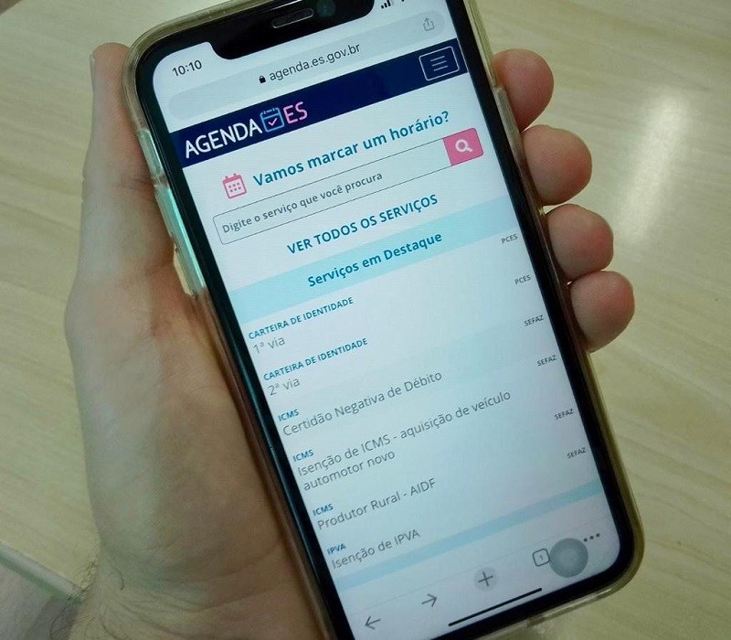  Novo portal de agendamento de serviços do Governo do Estado já está no ar