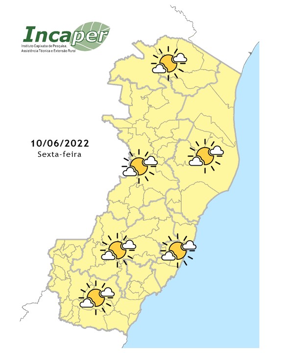  Previsão do tempo para essa quarta-feira (15)