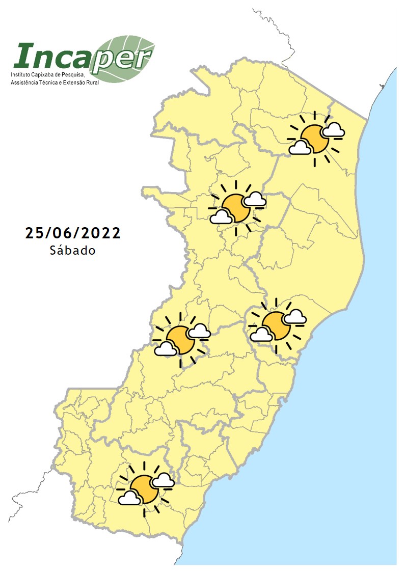  Sábado de sol em todo o Espírito Santo