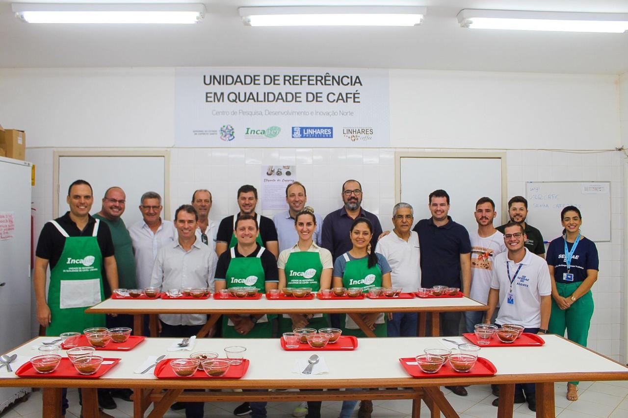  Em Linhares, concurso qualidade de café chega à etapa de degustação