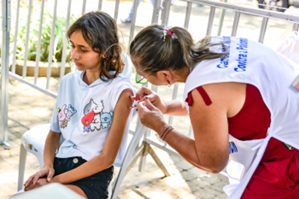  Em Vitória, mais de 700 doses foram aplicadas no Dia das Crianças