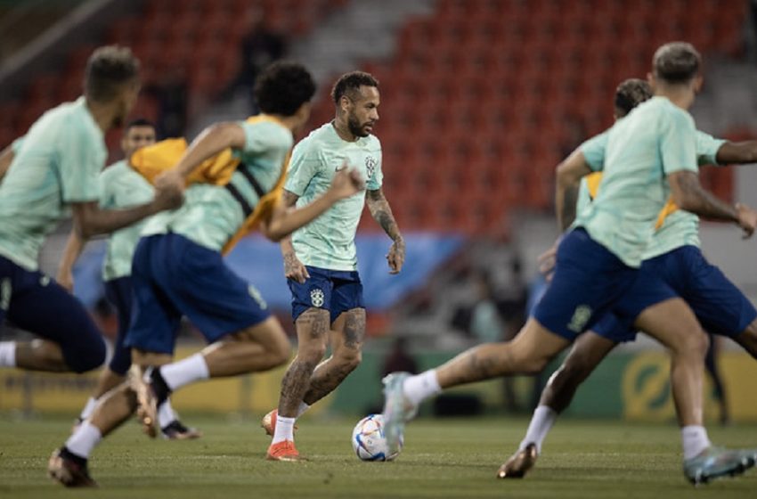  Seleção Brasileira preparada para enfrentar a Coréia do Sul