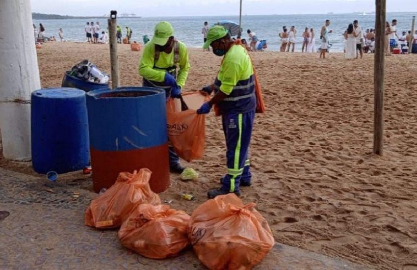  Prefeitura de Vila Velha prepara operação especial de limpeza para o réveillon