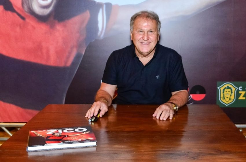  Zico estará em Cariacica no dia 17 de janeiro para noite de autógrafos de livro