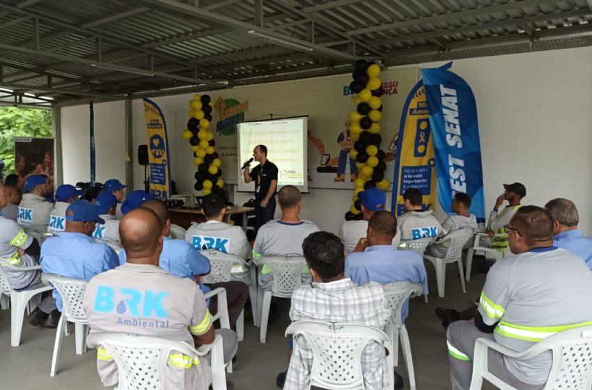  BRK Cachoeiro destaca atitudes  seguras no trânsito no Maio Amarelo