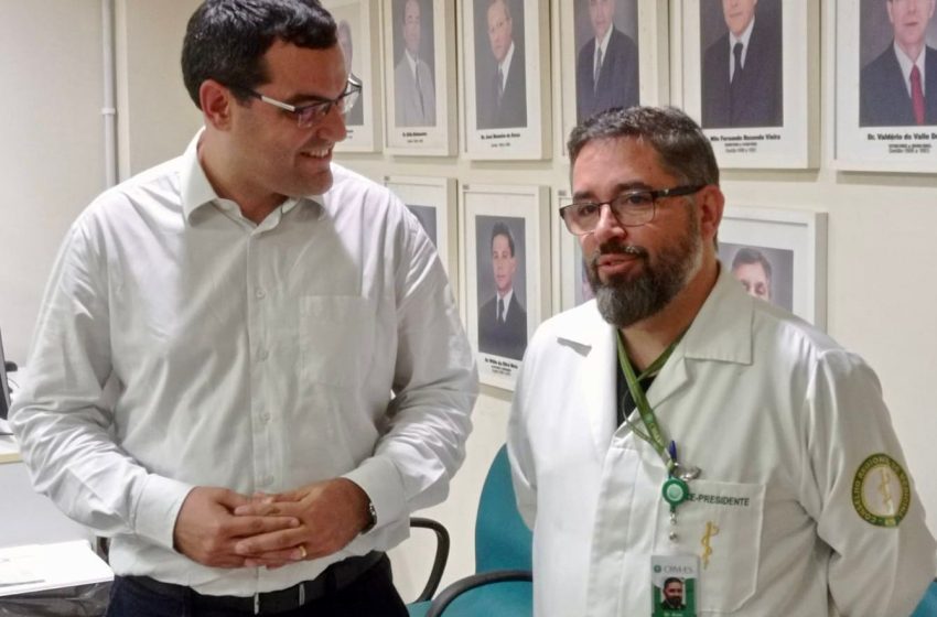  DEPUTADO DR. BRUNO RESENDE FIRMA APROXIMAÇÃO COM O CONSELHO REGIONAL DE MEDICINA PARA MELHORIAS NO ATENDIMENTO PÚBLICO