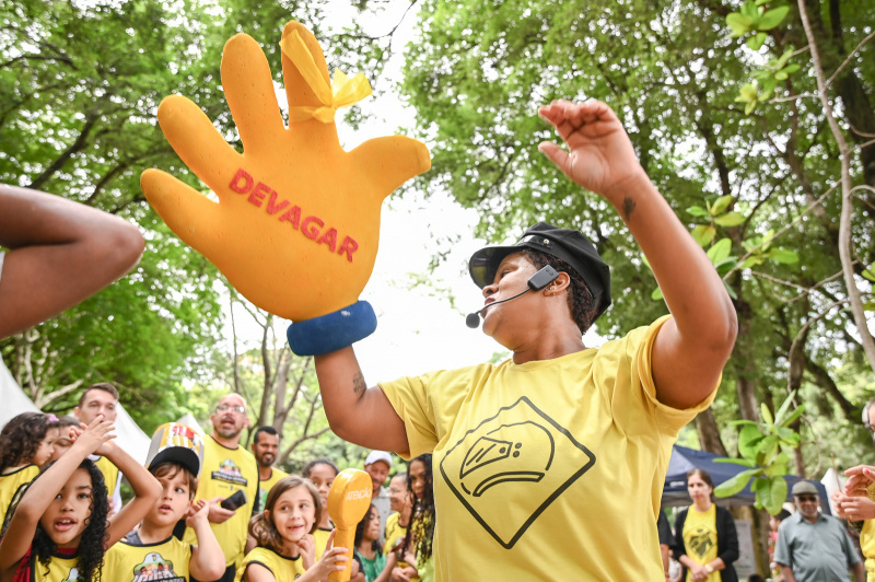  Maio Amarelo: abordagens prosseguem em escolas e vias da capital