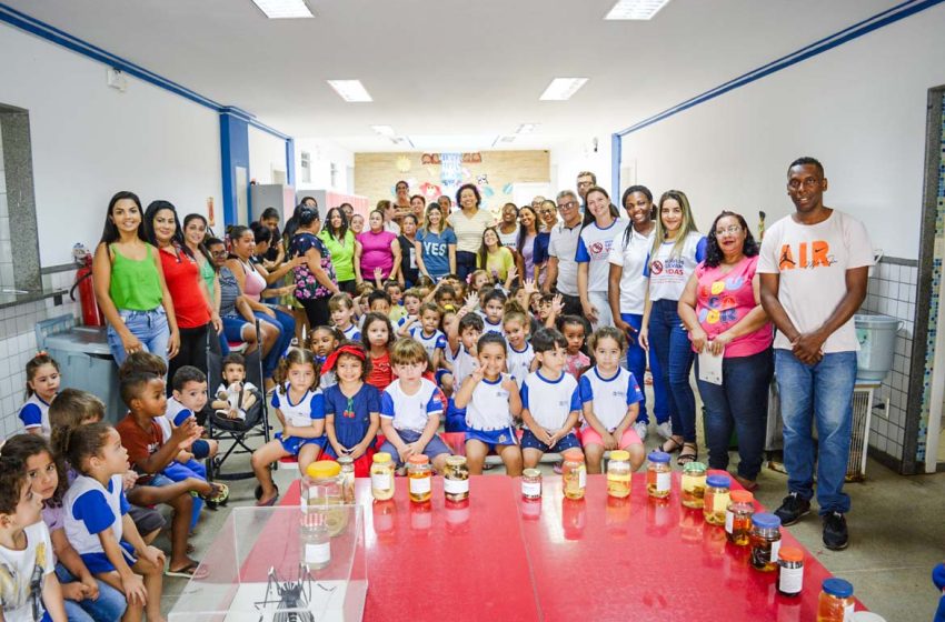  Vigilância Ambiental em Saúde realiza palestra com crianças da Creche Menino Jesus