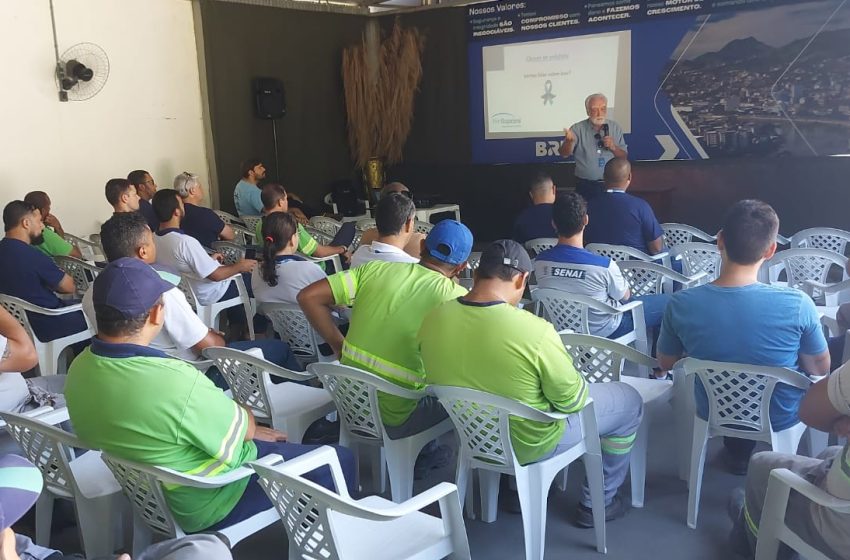  BRK promove palestra sobre Novembro Azul para funcionários