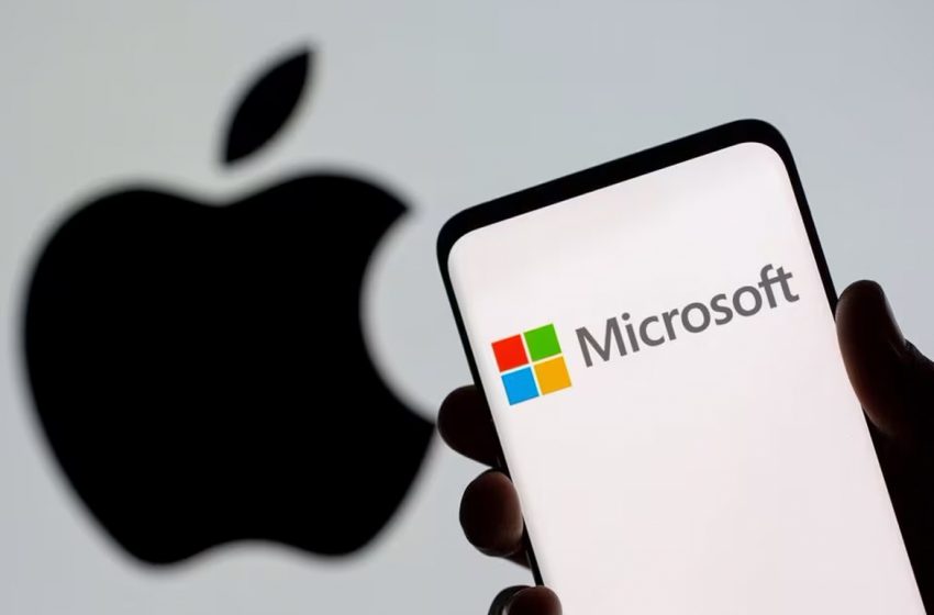  Microsoft ultrapassa brevemente a Apple como empresa mais valiosa do mundo