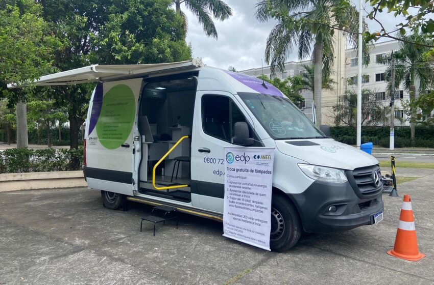  Van da Boa Energia da EDP vai levar troca gratuita de lâmpadas para moradores de São José do Calçado