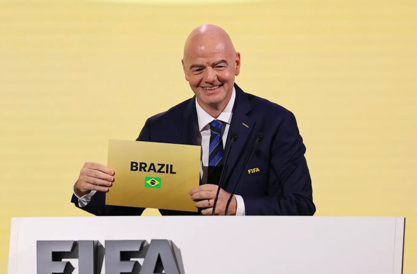  Brasil é a sede da Copa do Mundo Feminina da FIFA de 2027