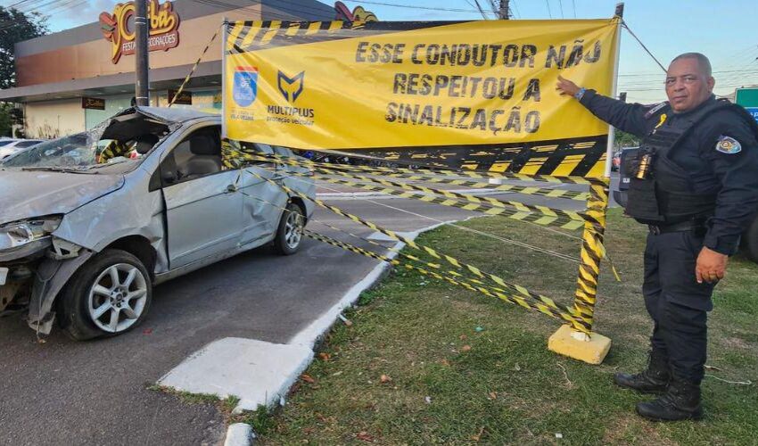  Guarda Municipal de Vila Velha promove ação impactante no “Maio Amarelo”