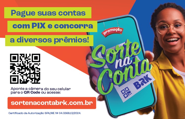  Mais seis cachoeirenses serão sorteados  na promoção Sorte na Conta BRK